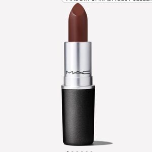 MAC MATTE LIPSTICK                          DOUBLE FUDGE (656)- Dark Warm Brown